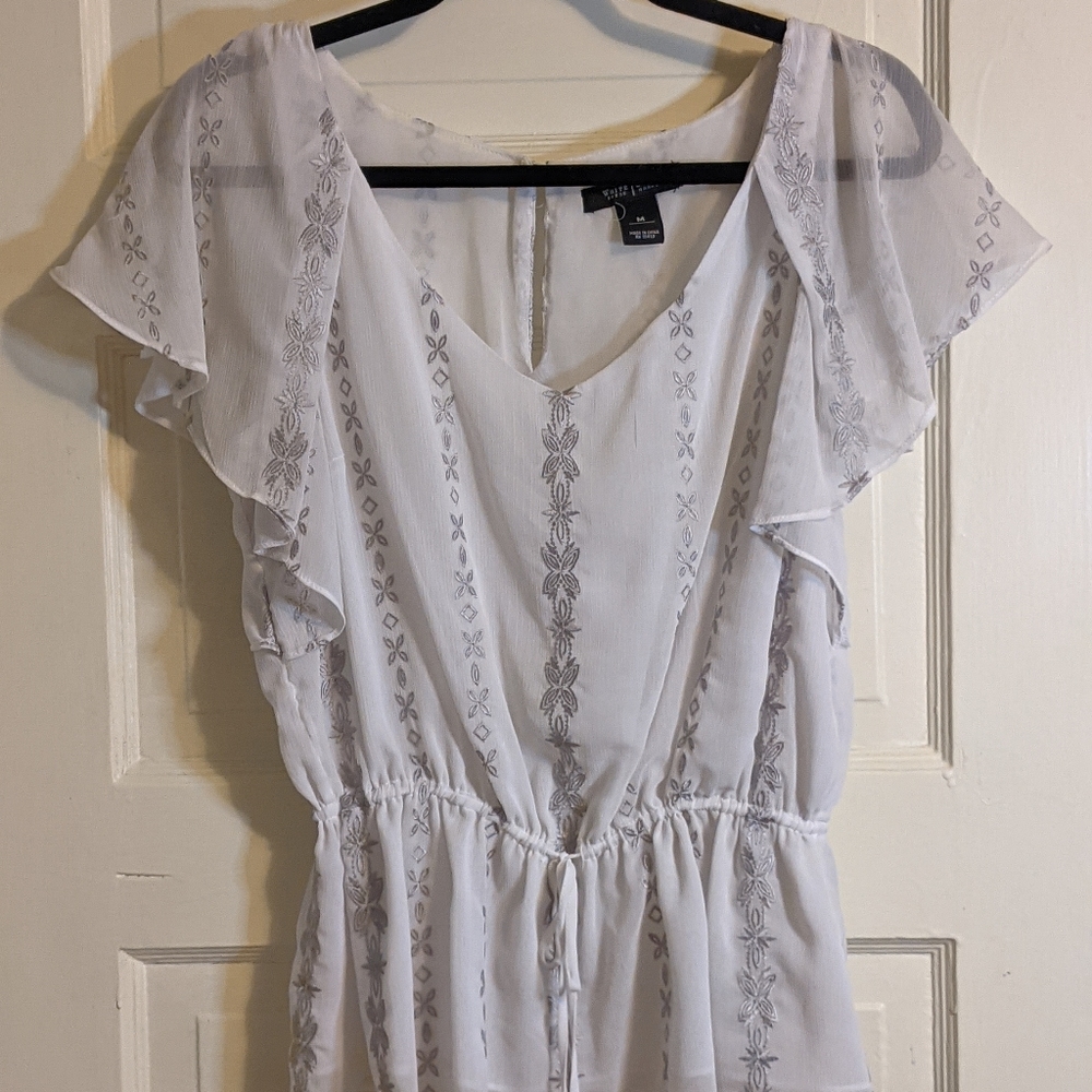 WHBM Peasant Blouse